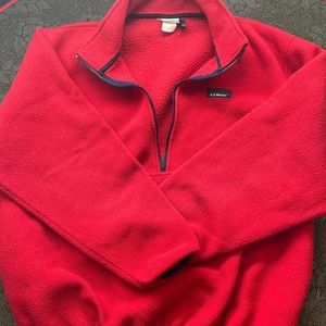 Vintage ll bean fleece sweater